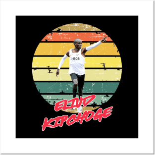 eliud kipchoge champion Posters and Art